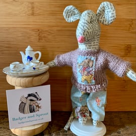 Little Fabric Mouse - Master Wilf Mouse