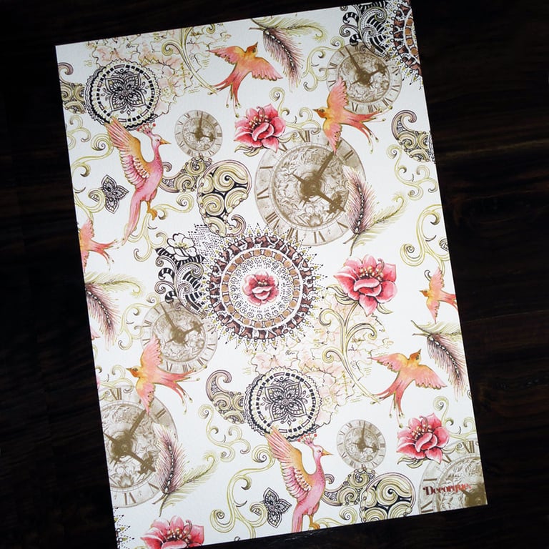 Imagination In Time A3 Art Print