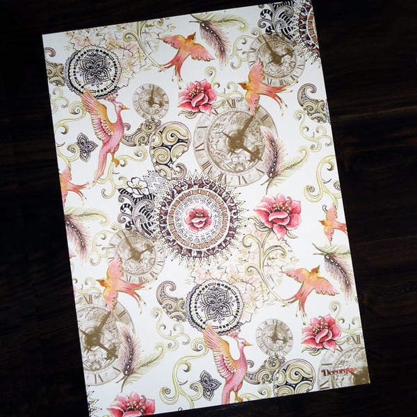 Imagination In Time A3 Art Print