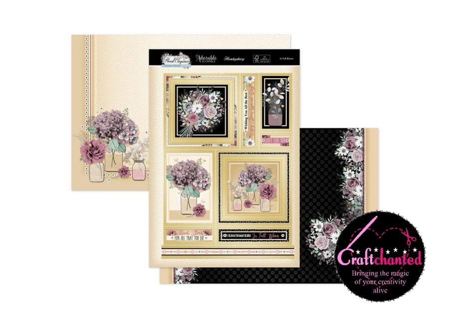 Hunkydory - Floral Elegance - In Full Bloom - Luxury Topper Set