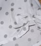 Handmade White Skirt & Hair Scrunchie. Fit Age 3,4,5 years. Summer co-ord set - Image 5
