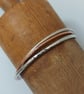 Russian wedding bangle - a triplet of interlinked bangles - Image 4