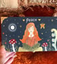 Hand painted wooden box "Peace" WITH FREEBIES!  - Image 1