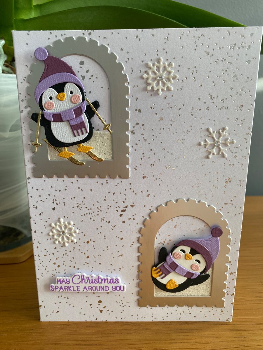 Handmade Christmas Card – 5"x7"