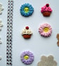 Cardmaking - Scrapbooking Pack Including Handmade Buttons and Embellishments - Image 4