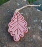 Oak Leaf Terracotta Essential Oil Diffuser - Natural Air Freshener