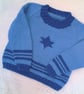 Star and Stripes Jumper for Babies and Children to 7, Birthday Gift, Custom Make - Image 1