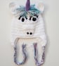 Luxury sparkling unicorn hat, toddler unicorn hat, children's hat, kids hats - Image 2