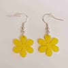 Flower Earrings 6 petals - Acrylic