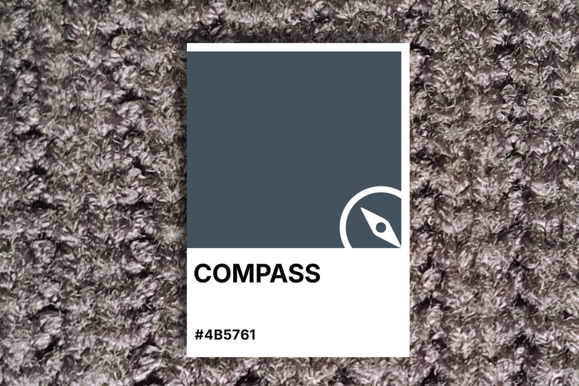 Father's Day COMPASS Greeting Card – Colour Swatch Series (A6 Blank Inside)