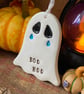 Ceramic cry baby ghost decoration Boo Hoo - Image 2