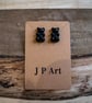 Dark Coloured Gummy Bear Surgical Steel Post Earrings  - Image 2