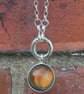 sea glass spinning marble on 18 inch sterling silver chain - Image 4