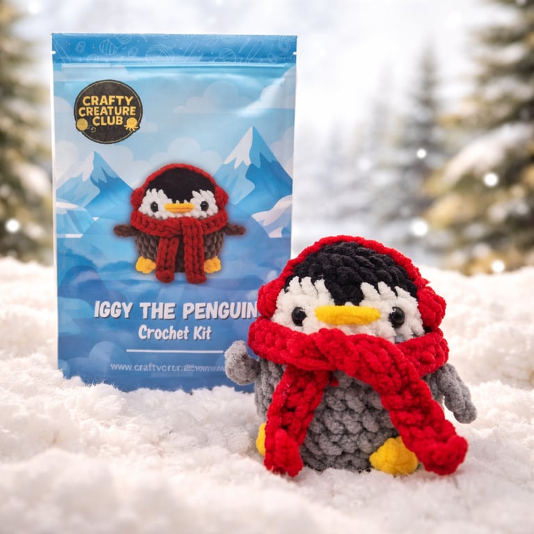Iggy the Penguin Crochet Kit