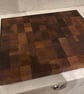 butchers block solid walnut end grain large board with or without juice groove 5