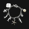 "Dreaming of the sea" charm bracelet