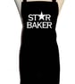 Adult : small teenage Star baker personalised apron - Made in England - Image 4
