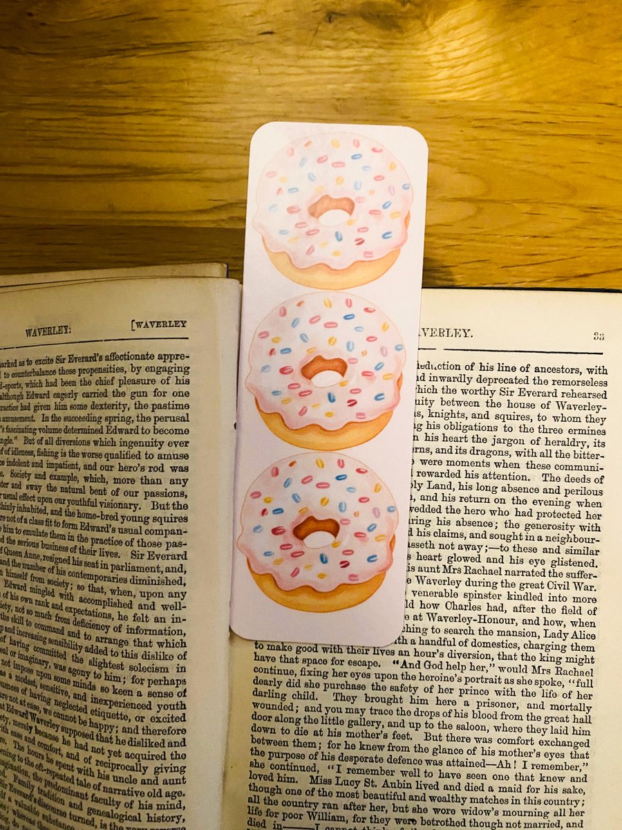 Donut Bookmark