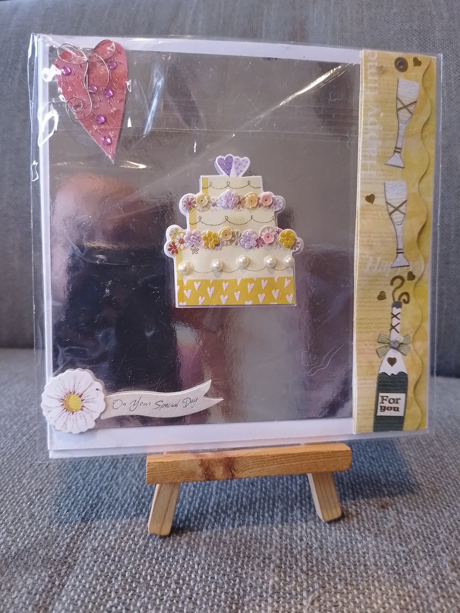 Special Day Wedding Card handmade