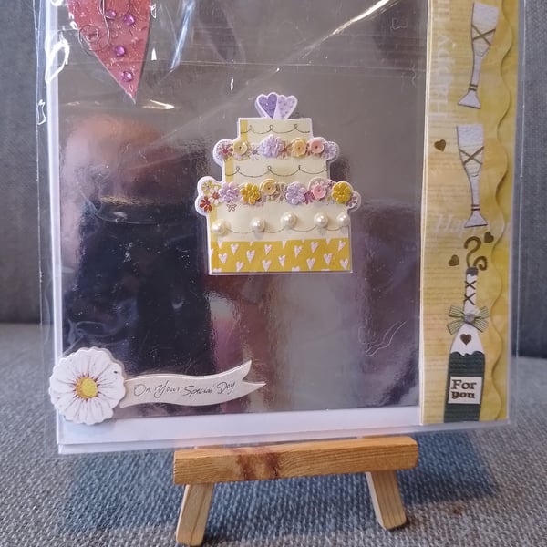 Special Day Wedding Card handmade