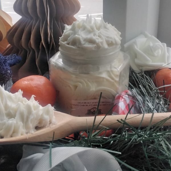 Deliciously Whipped Chocolate Orange Organic body butter 