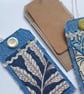 Gift Tags - Vintage denim with reclaimed curtain textiles - Blue Jeans - Image 7