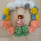 Floating to the cloud wall hanging