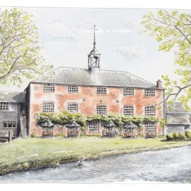 Whitchurch Silk Mill, Whitchurch Hampshire - Limited Edition Art Print