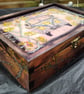 A pine box I made then had fun painting - Image 4