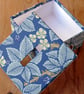 William Morris Receipts Box in Bramble Blue  - Image 5