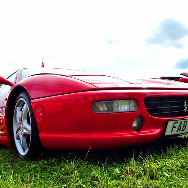 Ferrari Sports Motor Car Photograph Print