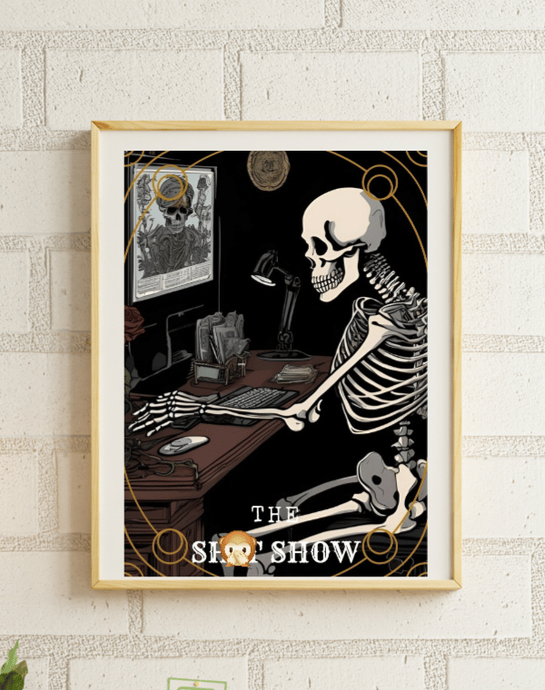 The Sh!t Show Tarot Print