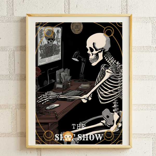 The Sh!t Show Tarot Print