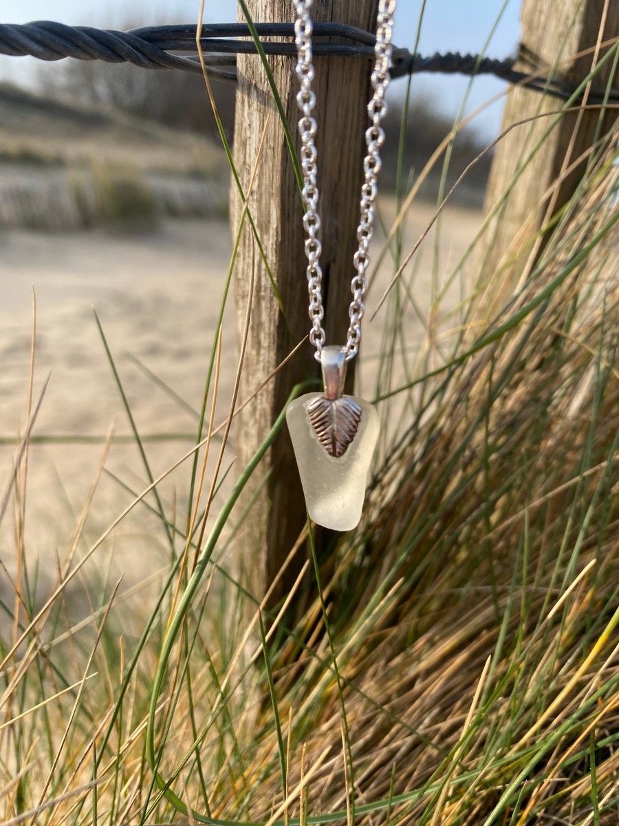 Sea Glass Necklace (691)