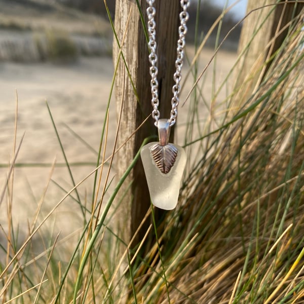 Sea Glass Necklace (691)