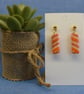Short Striped Earrings - Image 3