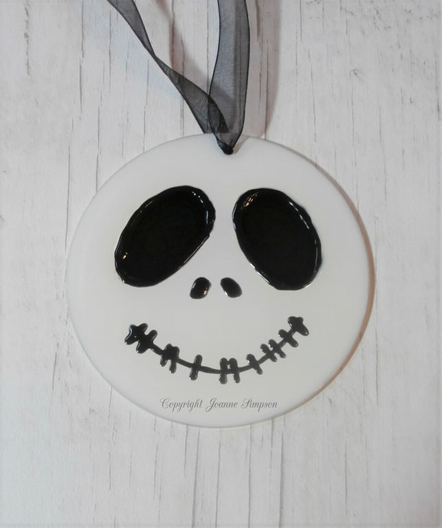Halloween Ghoul decoration. Hand painted. Halloween decoration. Sun catcher.
