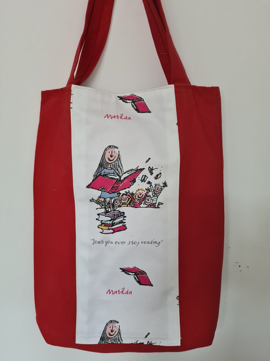 Handmade Matilda shopping bag