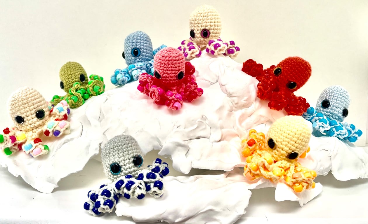 Beaded Fidget Octopus