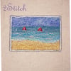 ACEO ‘Red Sails’ textile artwork