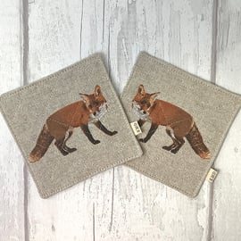 Coaster Set - Fox