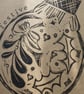 'Festive Jottings', Lino Printed Sketchbook - Image 2