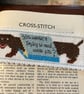 Dachshund Bookmark Counted Cross Stitch Kit - Image 5