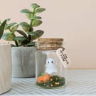 Mini Halloween Ghost in a Jar – Cute Spooky Gift - Have a Spooktacular Day!