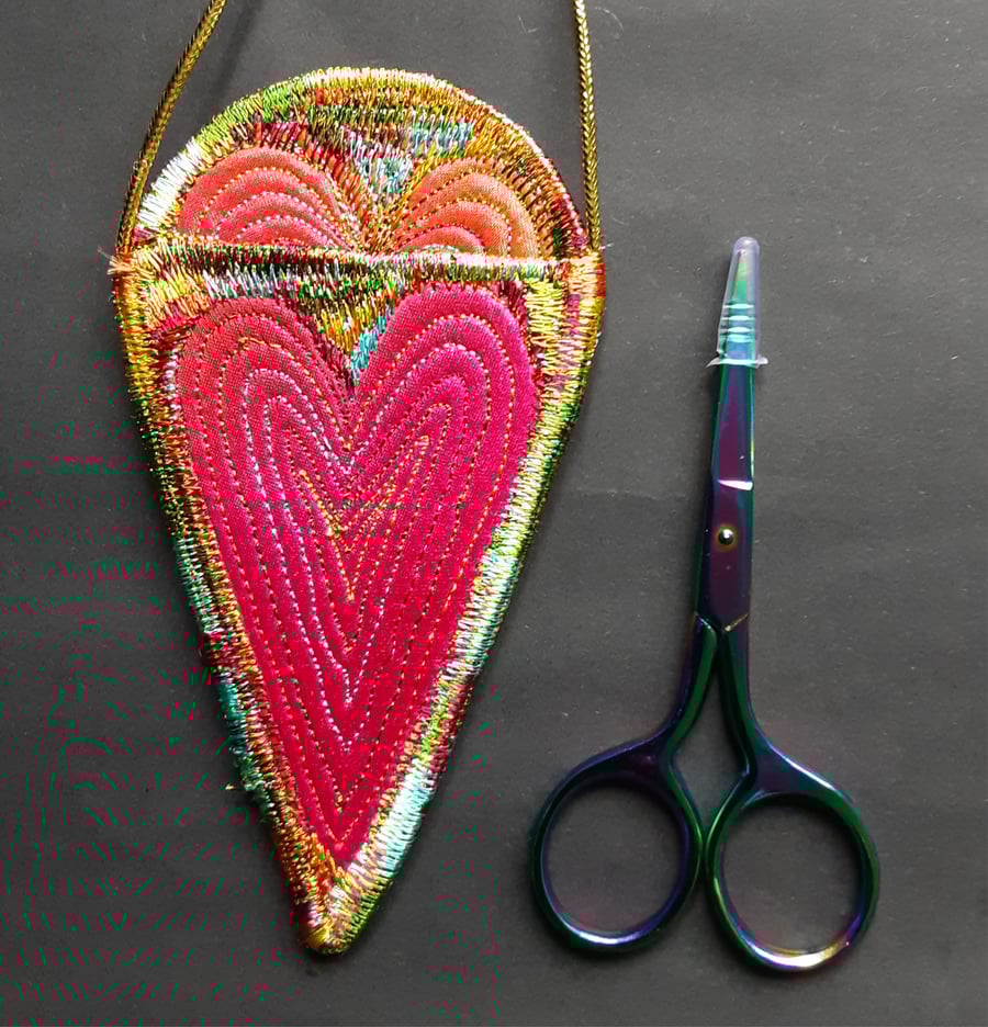 Scissor Holder Necklace Folksy