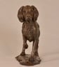 Small Standing Spaniel Animal Statue Small Bronze Resin Sculpture - Image 8