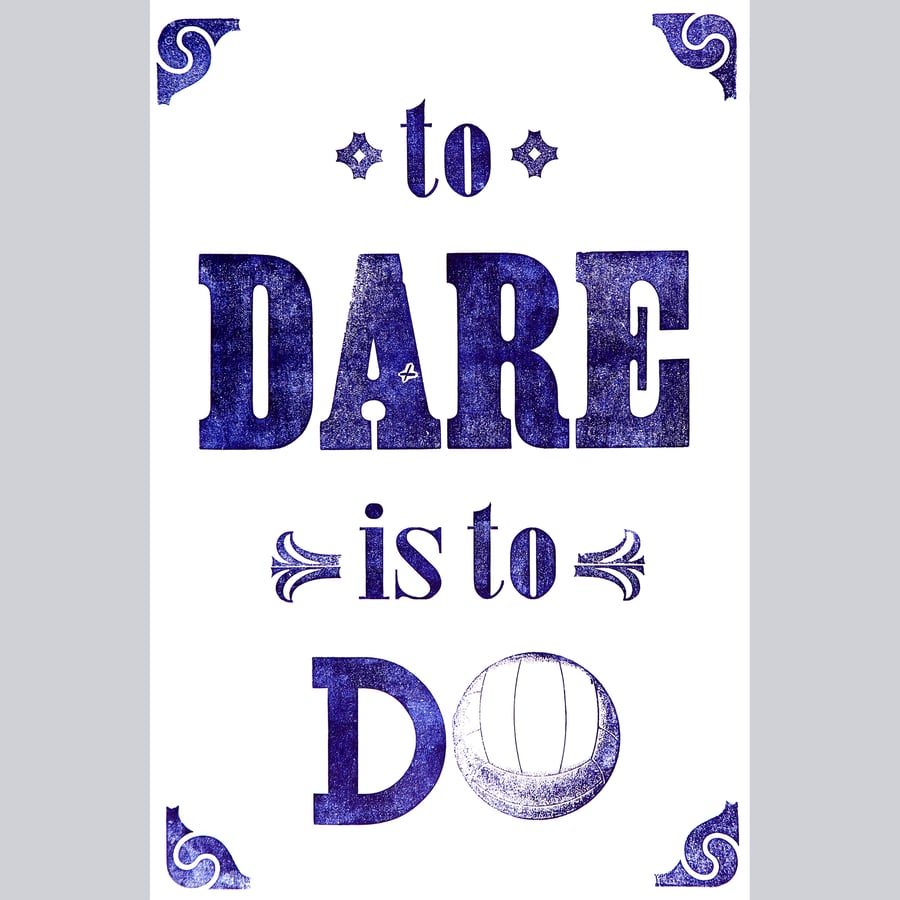Tottenham Hotspur motto greetings card