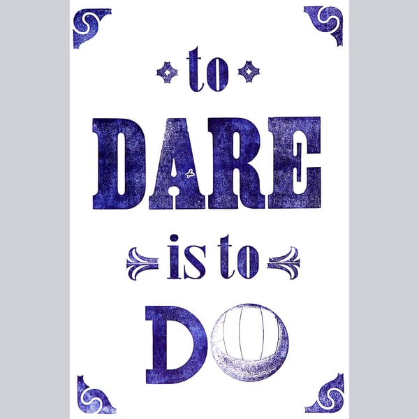 Tottenham Hotspur motto greetings card