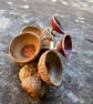 Copper Acorn Stud Earrings - Image 8