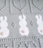 Crochet Baby Blanket Pattern, Bunny Blanket pattern, PDF pattern - Image 3